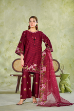 Emily-red | 3-Piece