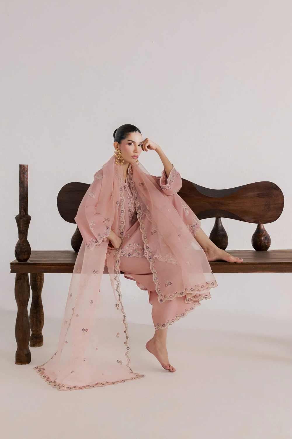 Shireen Embroidered 3-Piece