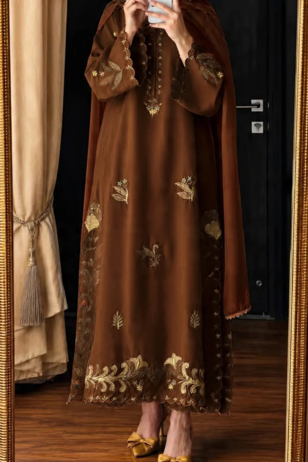 Rosa Noor (Coffee Brown)
