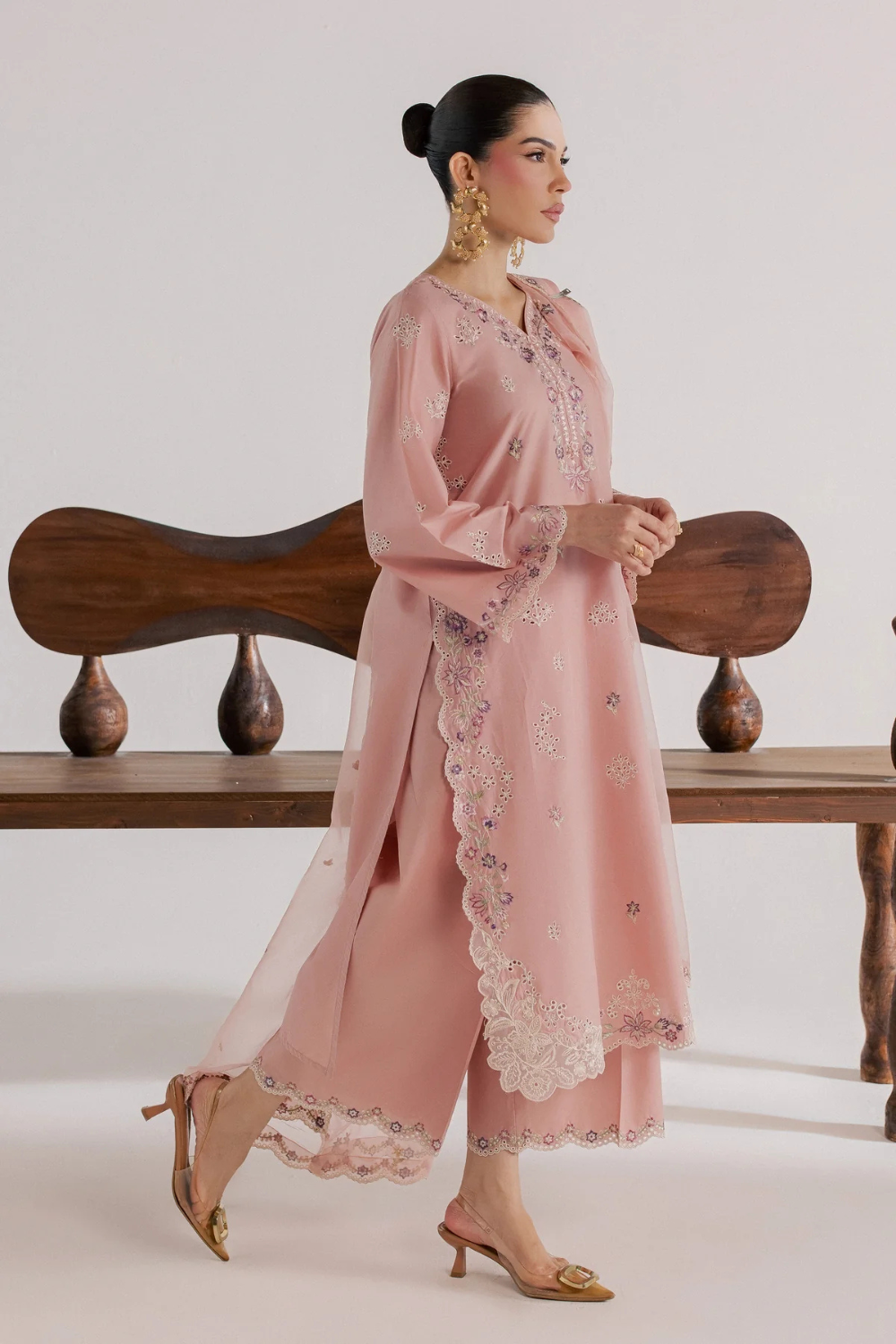 Shireen Embroidered 3-Piece