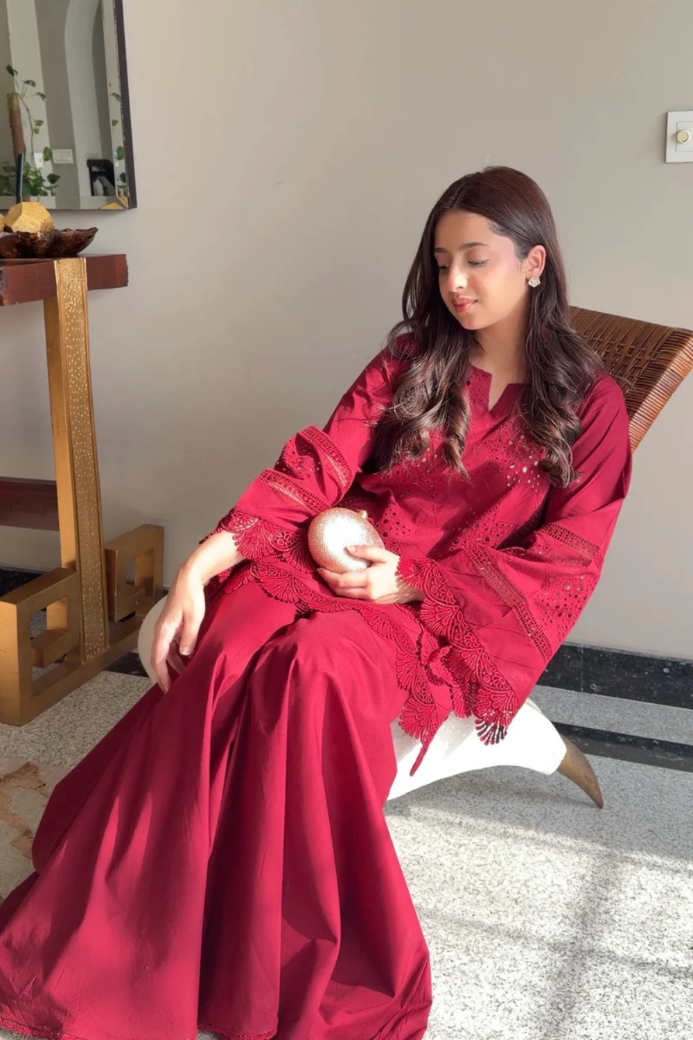 Parisa 2-Piece (Red)