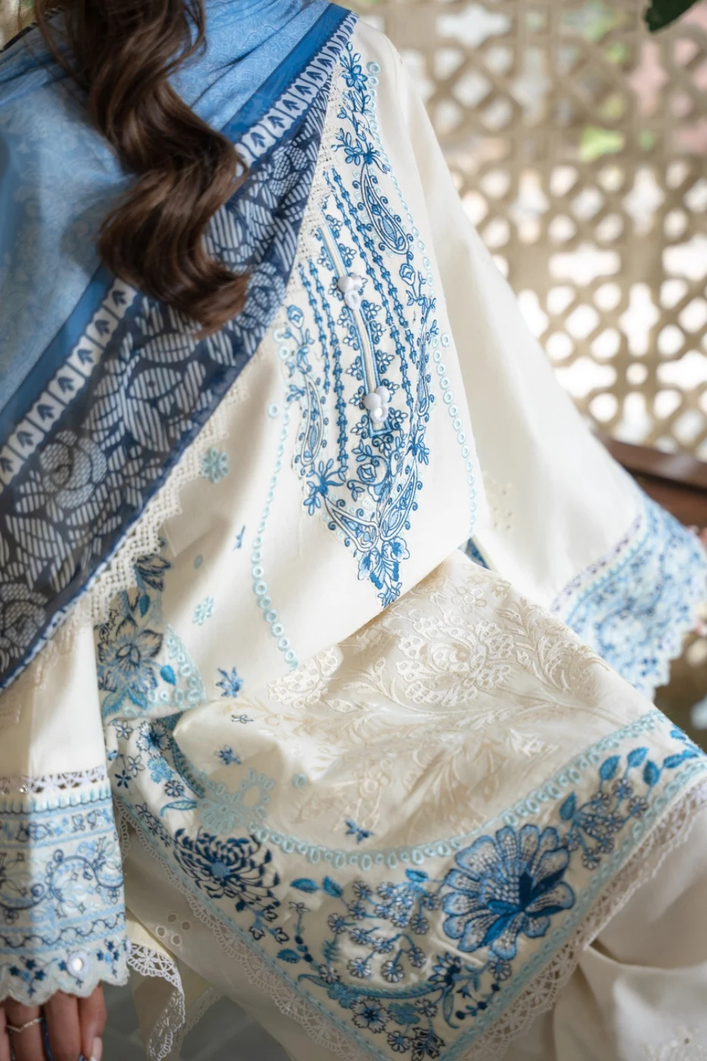 Keshma Embroidered 3-Piece