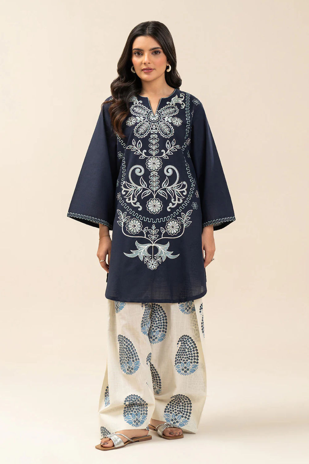 Afreen | Embroidered 2-Piece