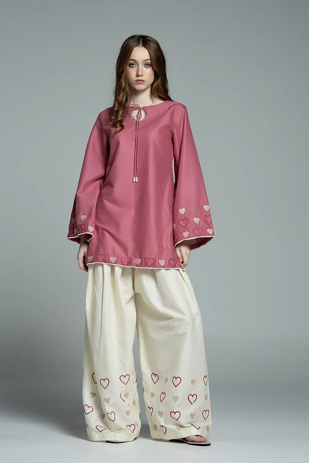 IZEL | Embroidered 3-Piece