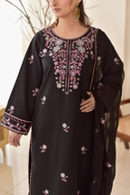 Zoya | Embroidered 3-Piece