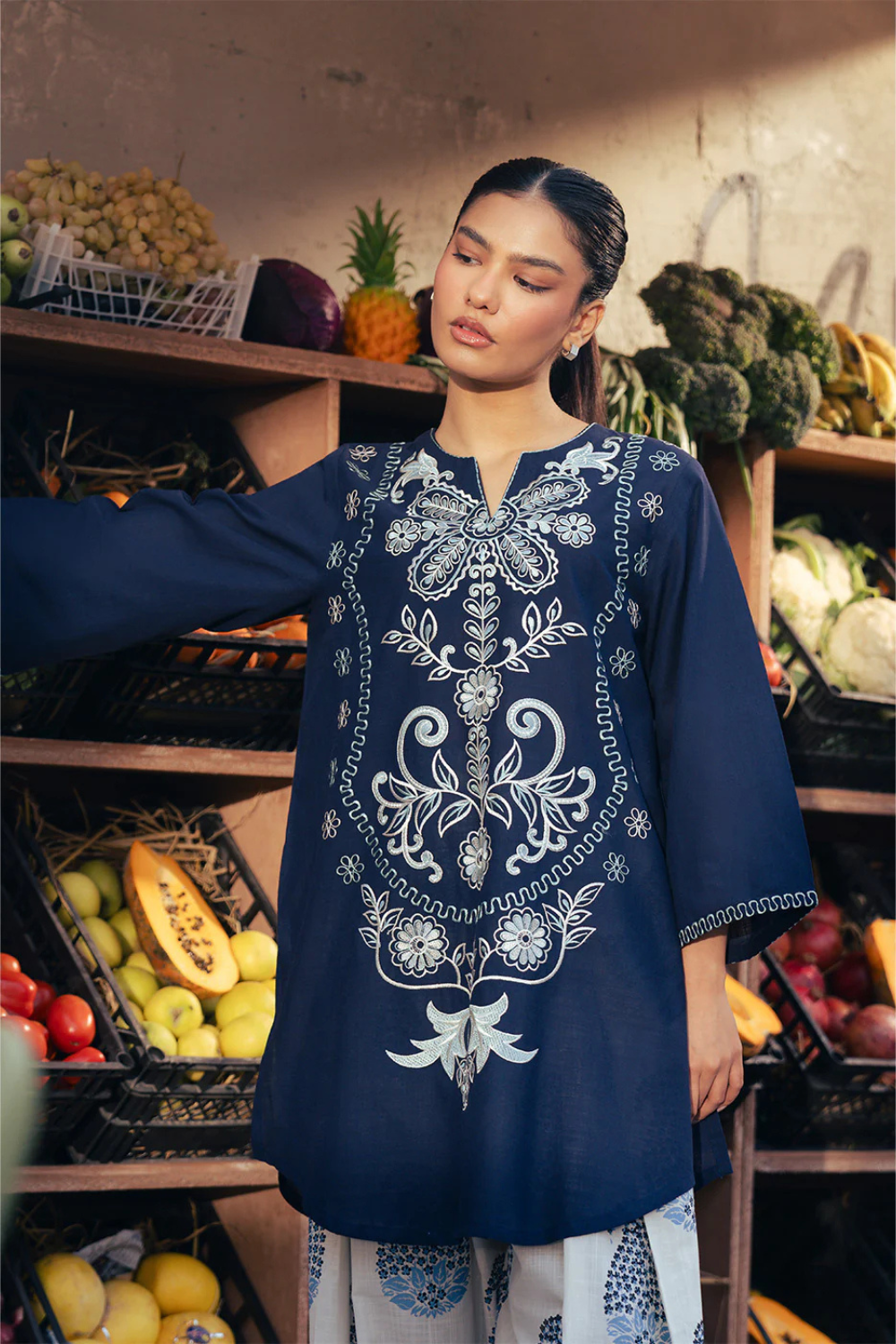Afreen | Embroidered 2-Piece