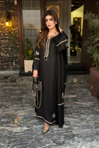 Siyah Embroidered Outfit