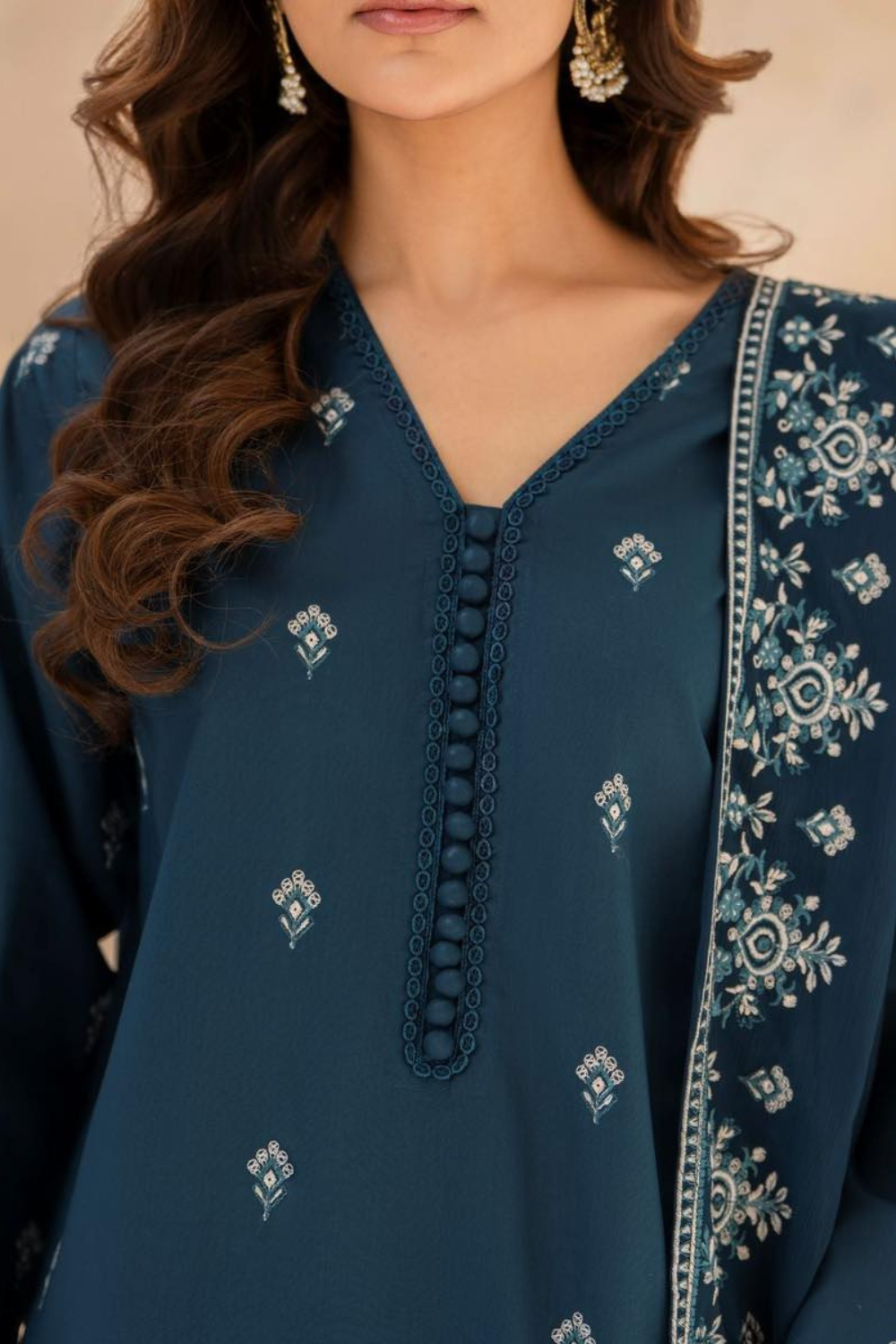 Heer | Embroidered 3-Piece