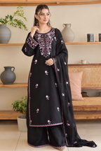 Zoya | Embroidered 3-Piece